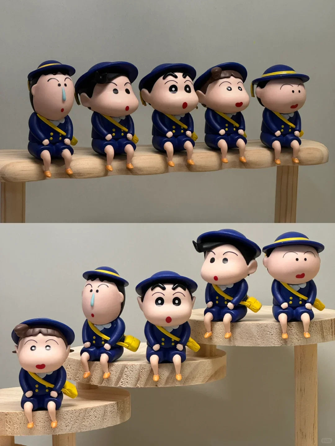 In Stock Animexiaoxin Ornament Desktop Decoration Cute Living Room Tv Cabinet Foyer Figurine Creative Kawaii Doll Birthday Gi