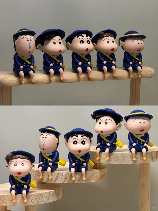 In Stock Animexiaoxin Ornament Desktop Decoration Cute Living Room Tv Cabinet Foyer Figurine Creative Kawaii Doll Birthday Gi