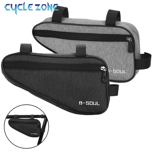 Bicycle Triangle Bag Bike Front Tube Frame Saddle Storage Bags MTB Cycling Pouch Durable Bike Versatile Bag Bicycle Accessori
