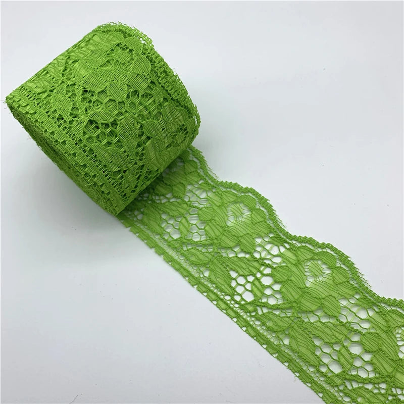 5yards/Lot 60mm Lace Ribbon Handicrafts Embroidered Net Lace Fabric Trim For Sewing Fabric Lace Ribbon Skirt Accessories - 21