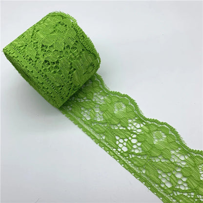 5yards/Lot 60mm Lace Ribbon Handicrafts Embroidered Net Lace Fabric Trim For Sewing Fabric Lace Ribbon Skirt Accessories - 21