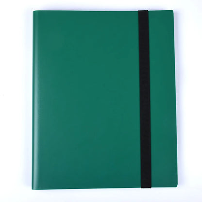 160/360 Cards Capacity Pocket Holder Binders Albums for CCG MTG Magic Yugioh Board Game Card Book Sleeve Photo Holder - green