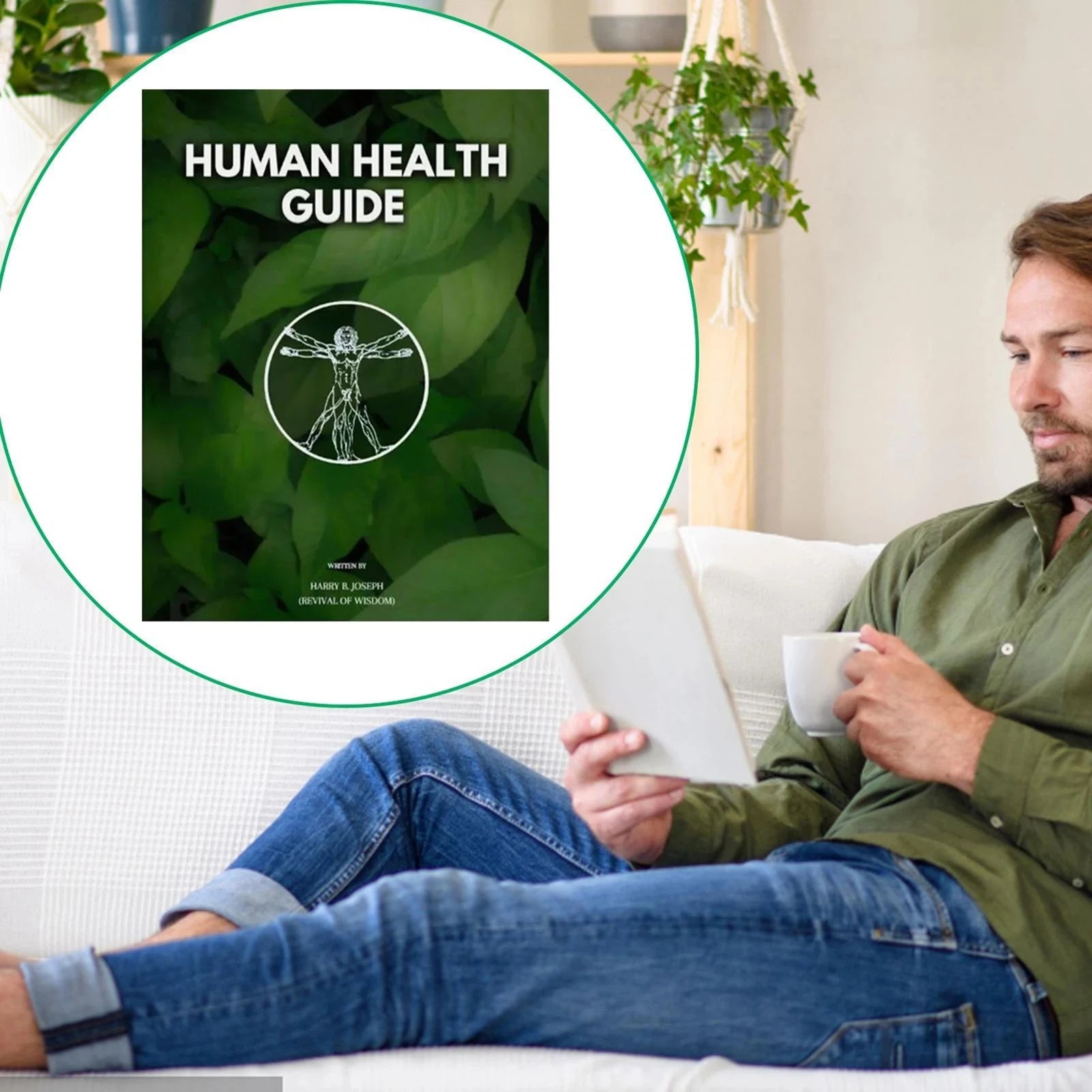 Human Health Guide by Harry B Joseph Self-Help Book for Wellness and Personal Development with Inspirational Insights