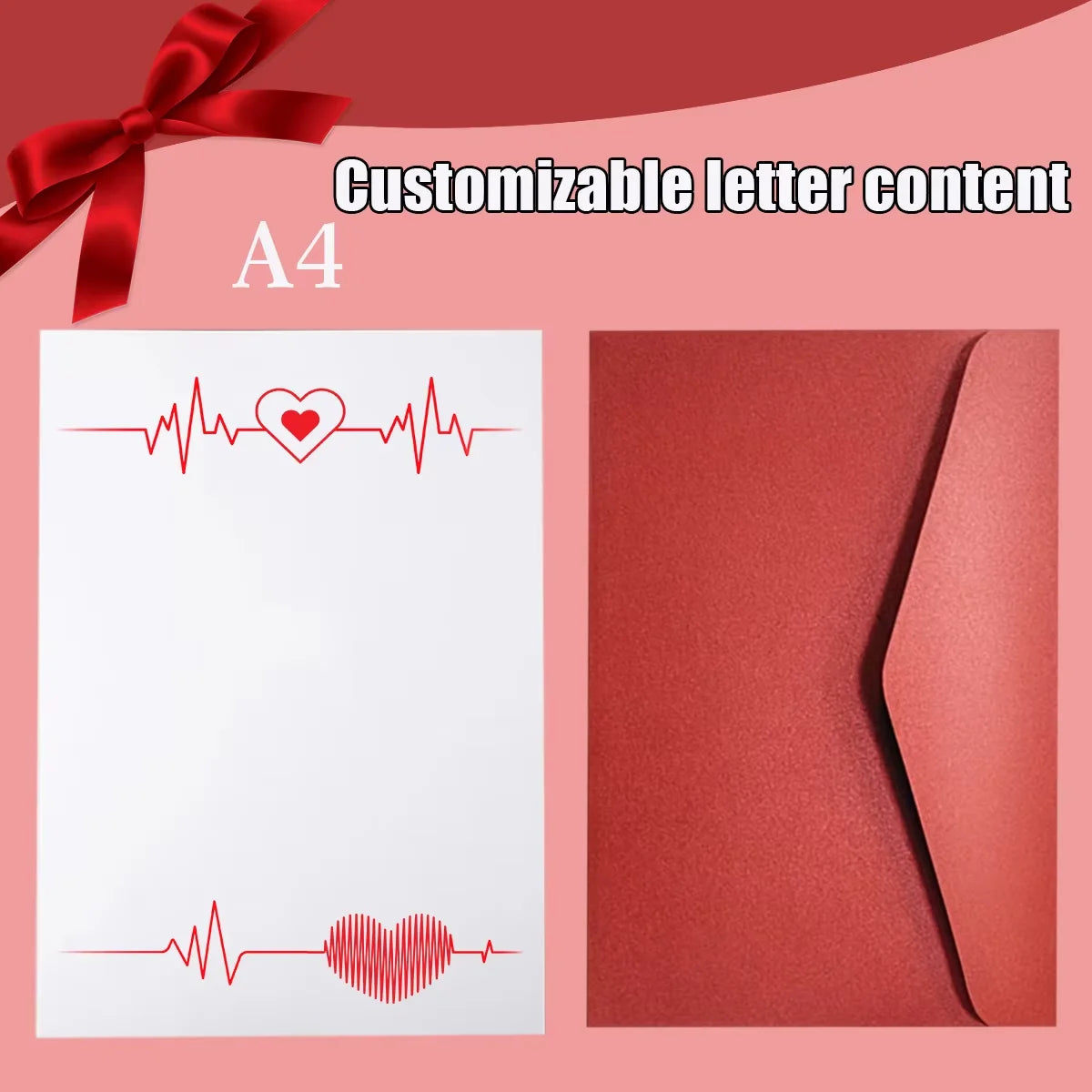 DIY Custom Envelopes Letter, Valentine's Day Letter Customization, Friend Blessing Letters, Company Documents Print, Mail a L