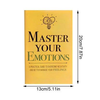 English Modern Emotional Management Physical Book Guide Master Your Emotions: A Practical Guide To Mastering Your Emotions