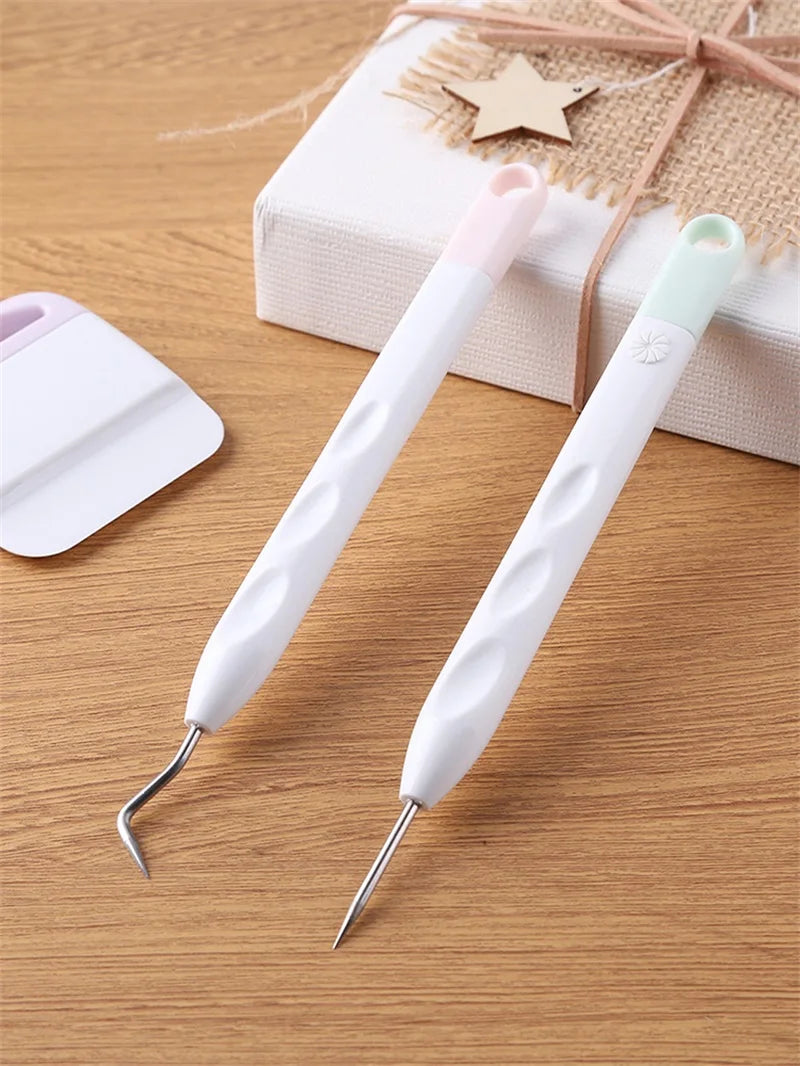 6pcs/set Craft Vinyl Weeding Tools Set Scrapbook DIY Silhouette Relief Carving Tool Kit For Cricut Maker Silhouettes Hand Too