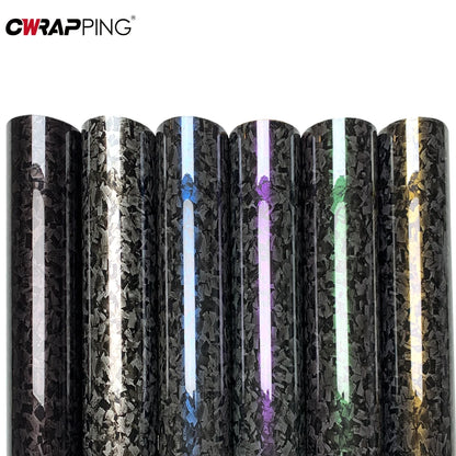 Car Stickers Carbon Fiber Vinyl Wrap Film Waterproof Auto Body Film Glossy Self Adhesive Carbon Fiber Sticker Cars Accessorie