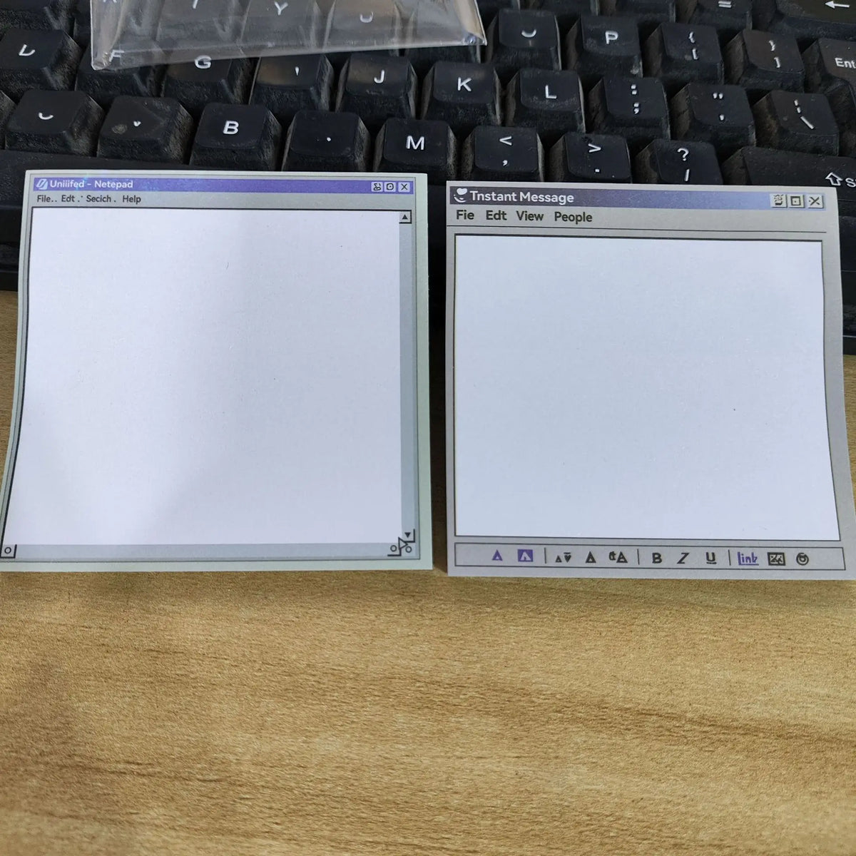 50 Sheets Computer Drawing Board Pattern Notepad Funny Stationery Self-Adhesive Kawaii Notepad Memo Pad Office School Supplie
