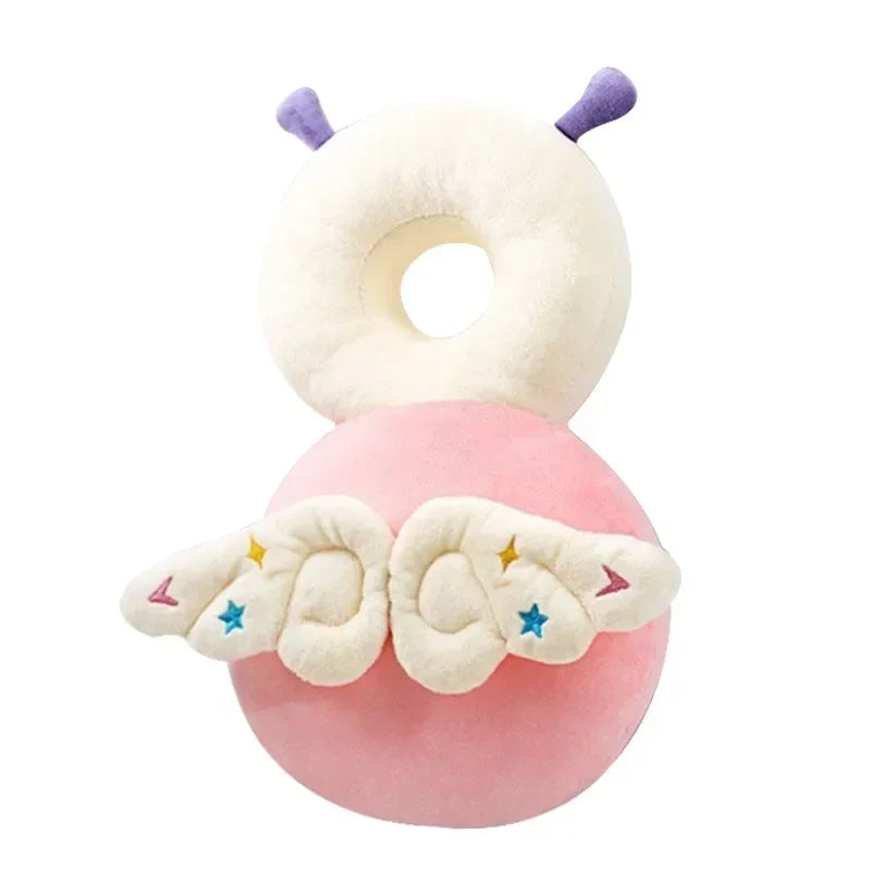 1-3T Toddler Baby Head Protector Safety Pad Cushion Back Prevent Injured Angel Bee Cartoon Security Pillows Protective Headge