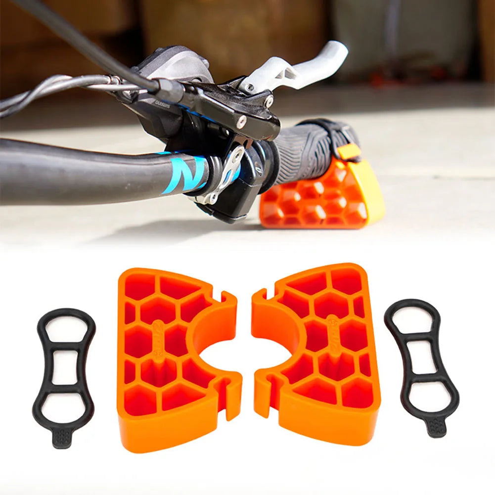 Bike Handlebar Bracket Multifunctional MTB Maintenance Handlebar Stand Bicycle Handlebar Clip-On Stabilizer Cycling Accessory