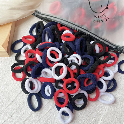 20/50pcs Kids Elastic Hair Bands Girls Sweets Scrunchie Rubber Band for Children Hair Ties Clips Headband Baby Hair Accessori