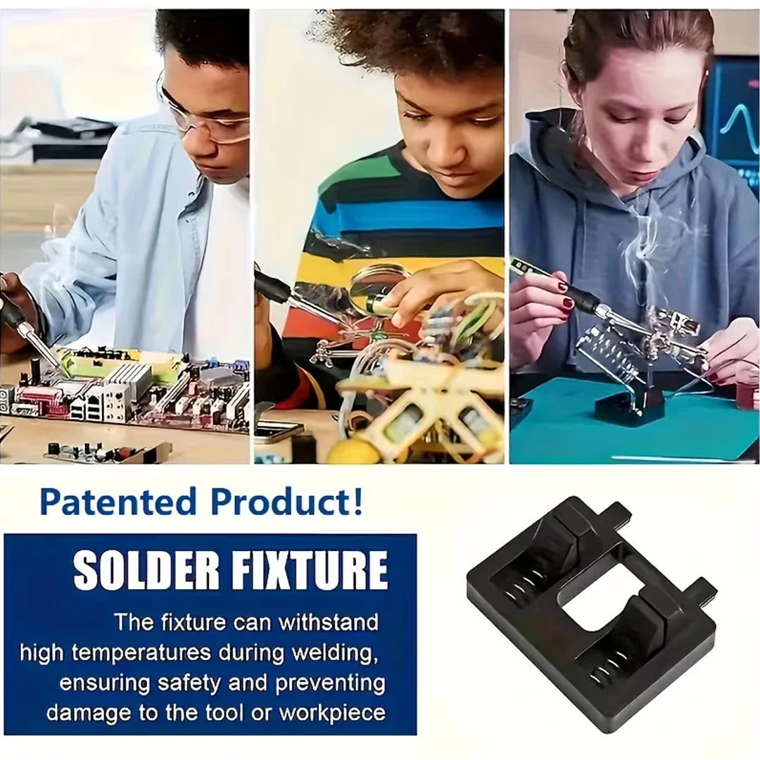 Professional Wire Welding Clamp Adjustable Portable Soldering Fixture Spring Design Quick Clamp Release Soldering Iron Brazin