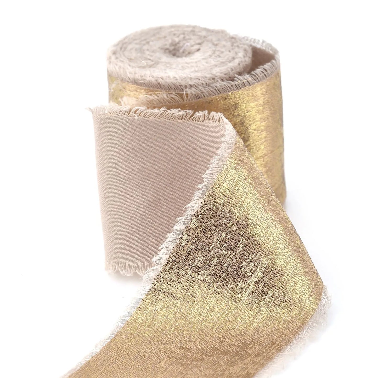 5M/Roll Silk Ribbon Handmade Ripped Ribbon Wedding Party Bowtie Bouquet Packaging DIY Ribbon Gift Box Ribbon Tie Decoration -