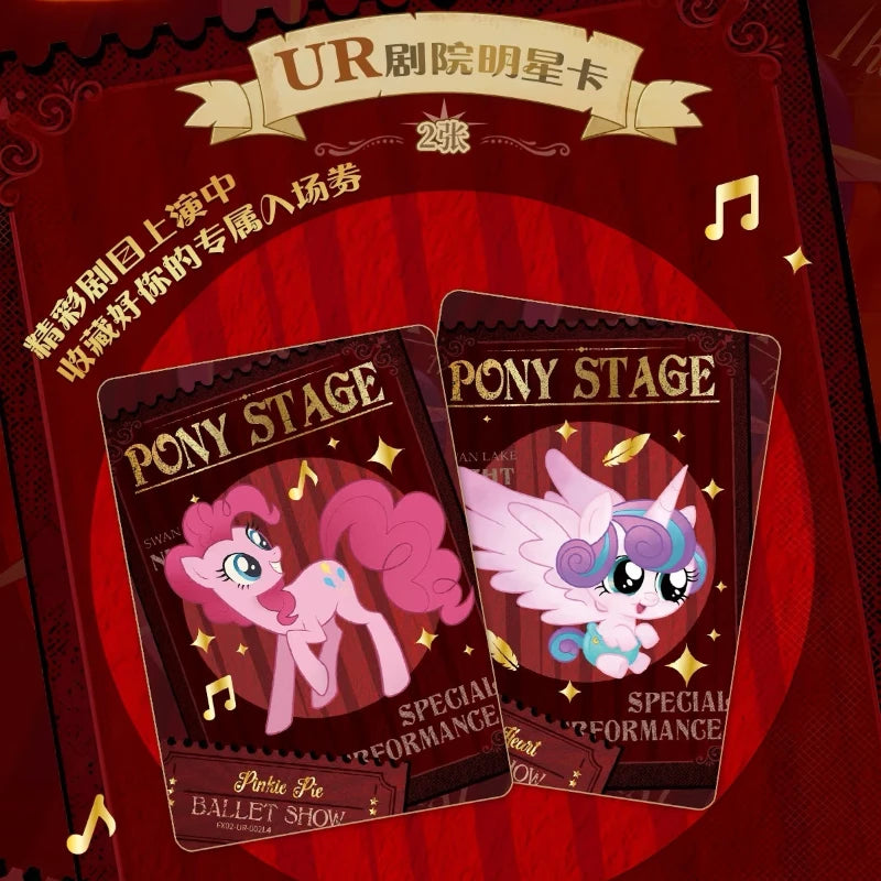 KAYOU Genuine My Little Pony Card Friendship Forever Cards Star Pack Gorgeous Gilded Princess Cards Collectible Card Toys Gif
