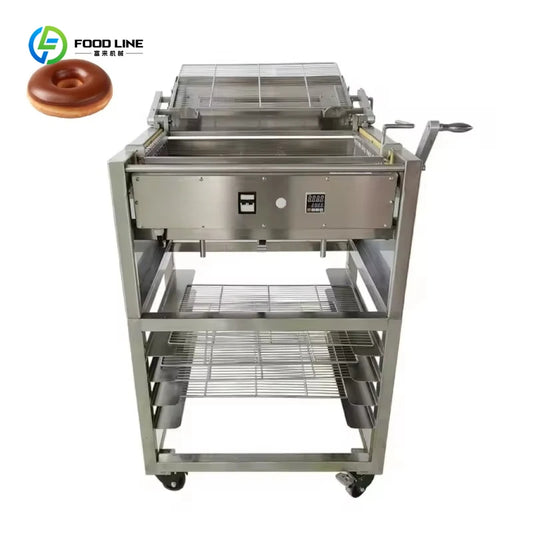 Customized Commercial Home Chocolate Glazer Donut Chocolate Coating Icer Decorated Donuts Icing Machine For Iced Donuts