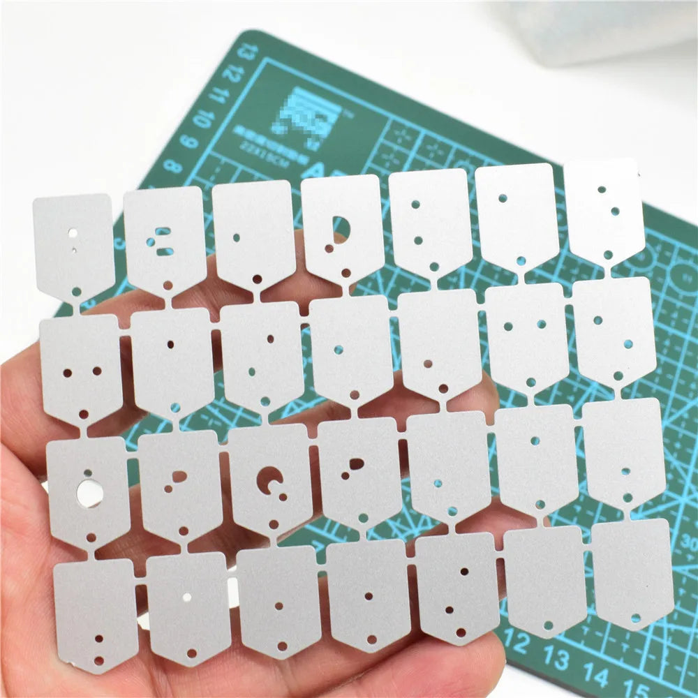 Words Metal Cutting Dies Embossing Dies for DIY Scrapbook Paper Card Making