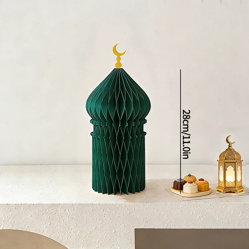Ramadan decorations 2026 Honeycomb Ball Party Favors Gifts Ramadan Decoration 2026 Ramadan Festival Eid Bedroom Backdrop Deco