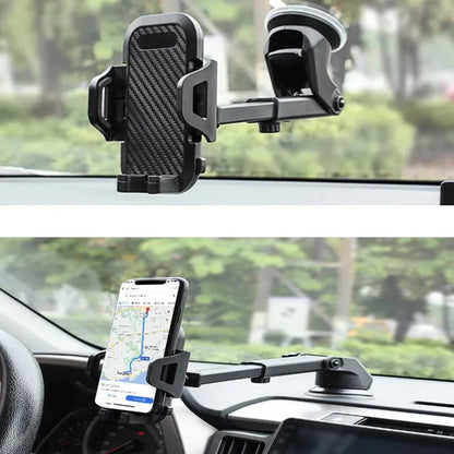Sucker Car Phone Holder Mount Stand Suction Cup Smartphone Mobile Cell Support in Car Bracket For iPhone Xiaomi Huawei Samsun