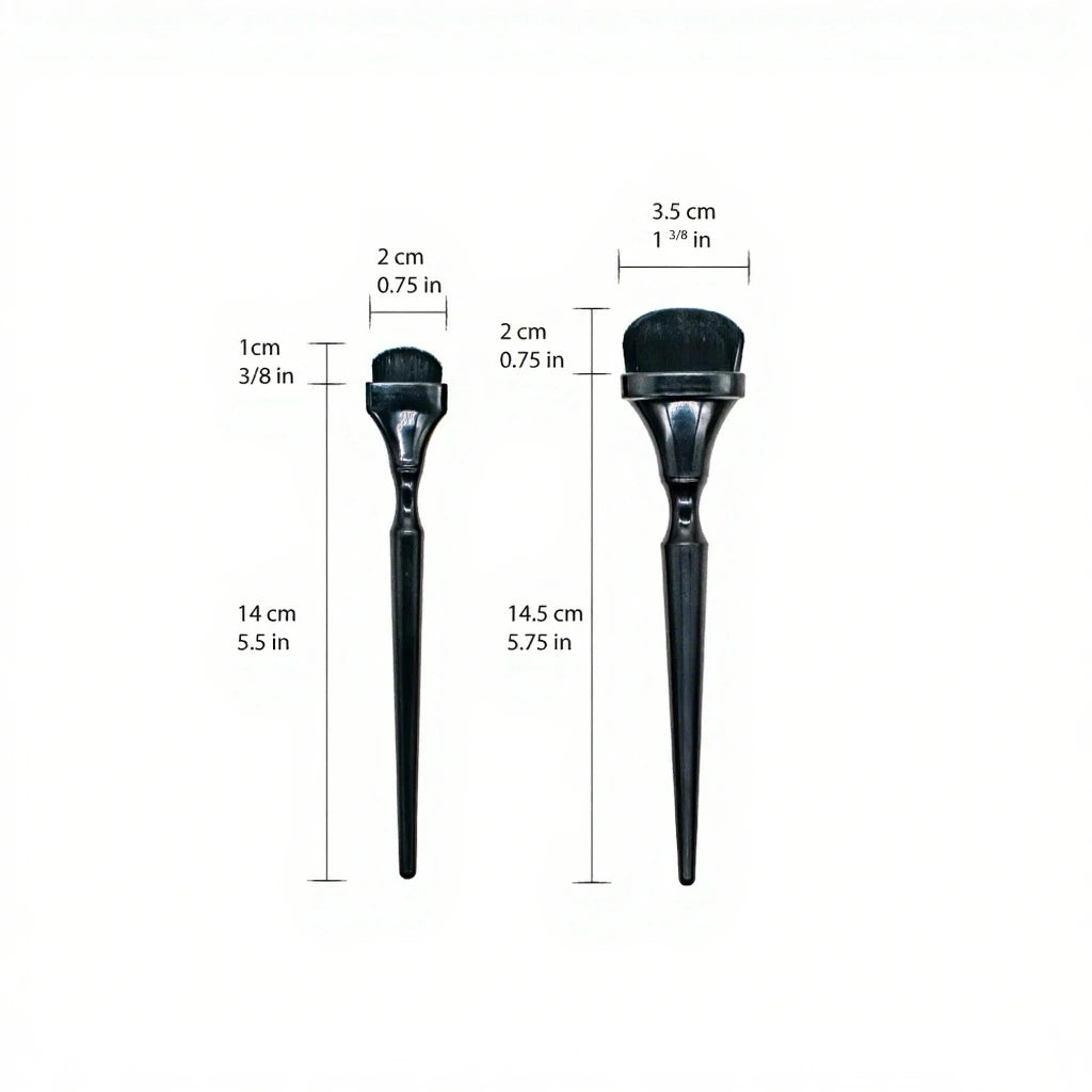Black Rendering Brush, Durable Watercolor Paint Brush for Charcoal, Pastel, and Embossing - Ideal for DIY Scrapbooking