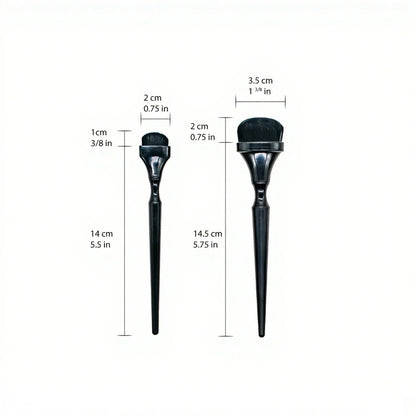 Black Rendering Brush, Durable Watercolor Paint Brush for Charcoal, Pastel, and Embossing - Ideal for DIY Scrapbooking