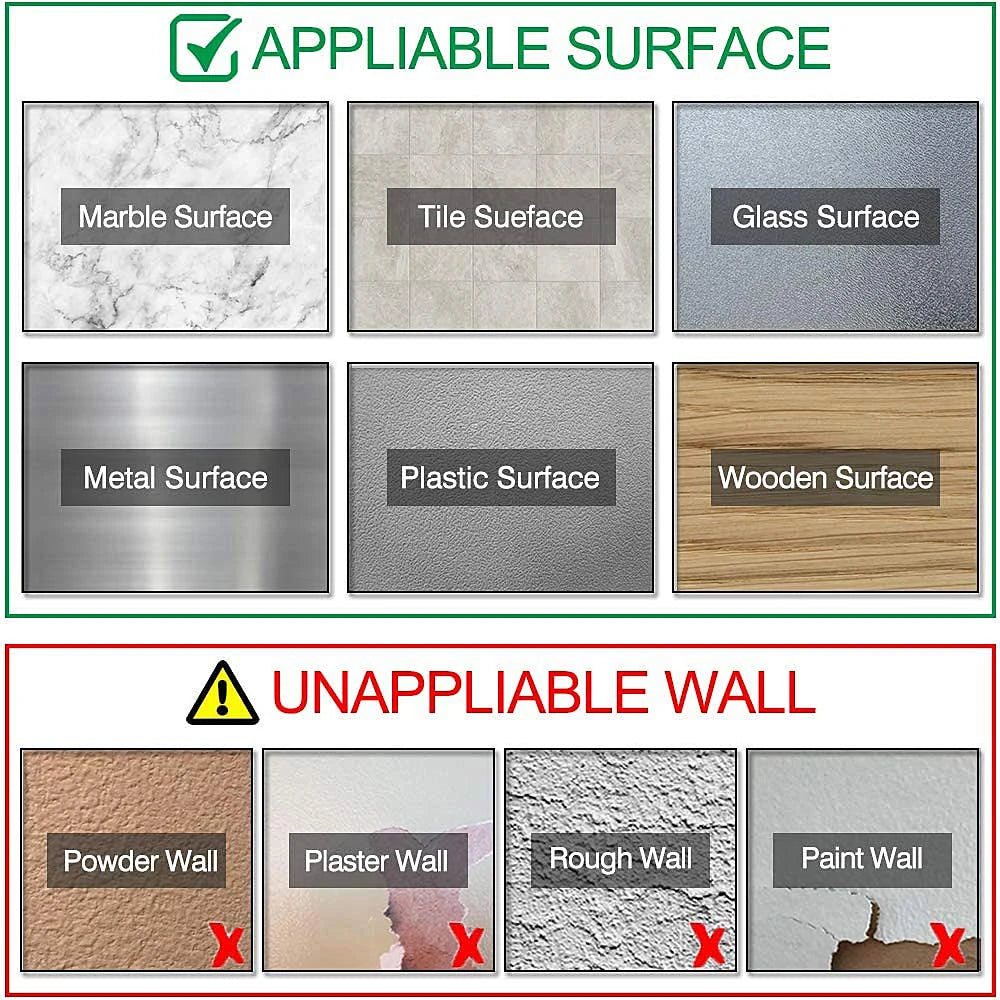 1-10M Nano Double Sided Tape Heavy Duty Transparent Adhesive Strips Strong Sticky Multipurpose Reusable Waterproof Mounting T