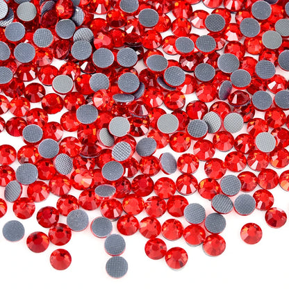 Bobohoo DMC SS6-SS30 Crystal Stones HotFix Rhinestone Glitter Crystal Strass Iron On Rhinestones For Garment Clothing Dress