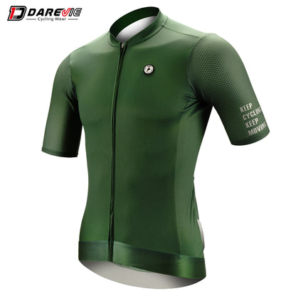 DAREVIE Cycling Jersey Small Size SPF 50+ Training Level Men Women Long Sleeves Cycling Jersey Breathable Man Cycling Maillot