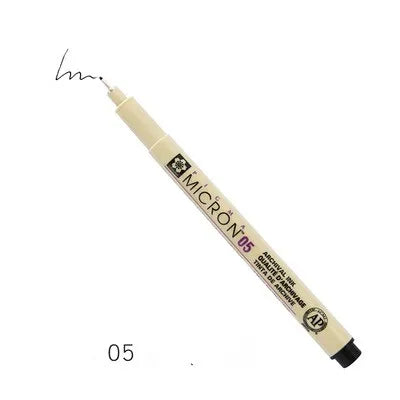 1pcs Sakura Pigma Micron Fine Pen Waterproof Smooth Black Ink Fineliner Drawing Pens Art Sketch Marker Liner Rotulador Tekene