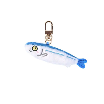 Soft seafood Keychain Lobster Simulation Fluffy abalone lobster clam oyster Keyring Kawaii Cartoon Plush Pendant Birthday Gif