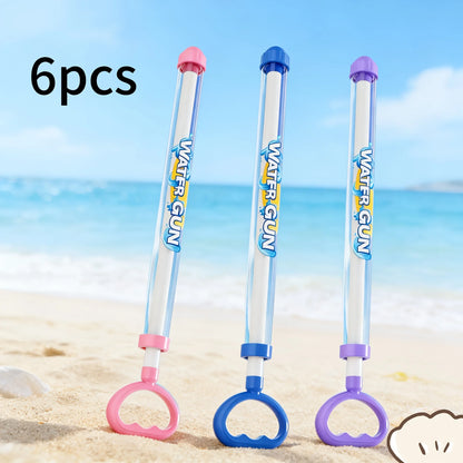 1/3/6pcs Spray Water Pull-Back Water Gun Outdoor Splash Games for Pool Lawn Activities Kids Summer Interactive Water Spray To
