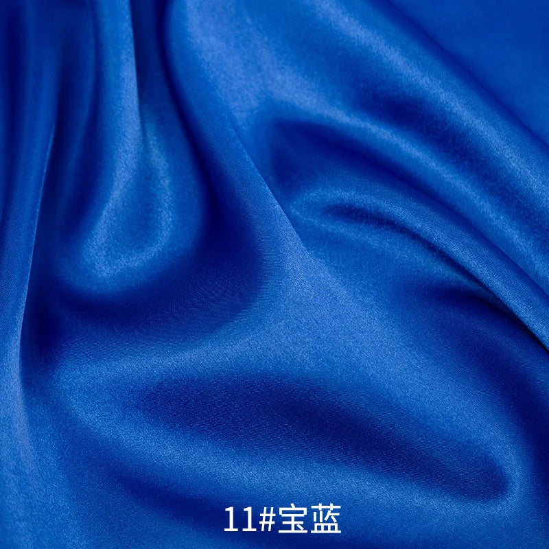 0.5m/1m/2m Satin Fabric Lining Soft and Shiny Silk-Like Material,for Clothing and Lining, Garments, DIY Craft, and Gift Wrapp