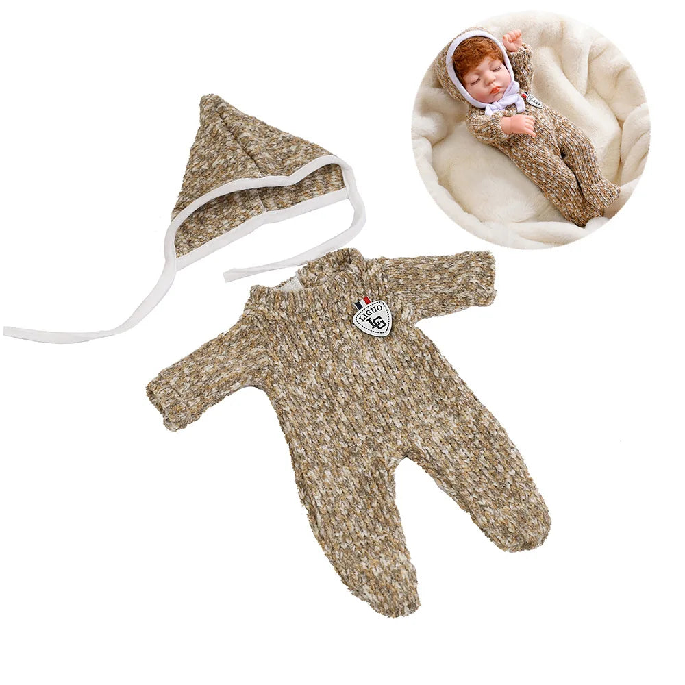 Baby clothes for doll fit 30 cm New Born Doll Accessories Fashion Sweater Dresses Coat Doll Clothes for Girls DIY Toys Gift -