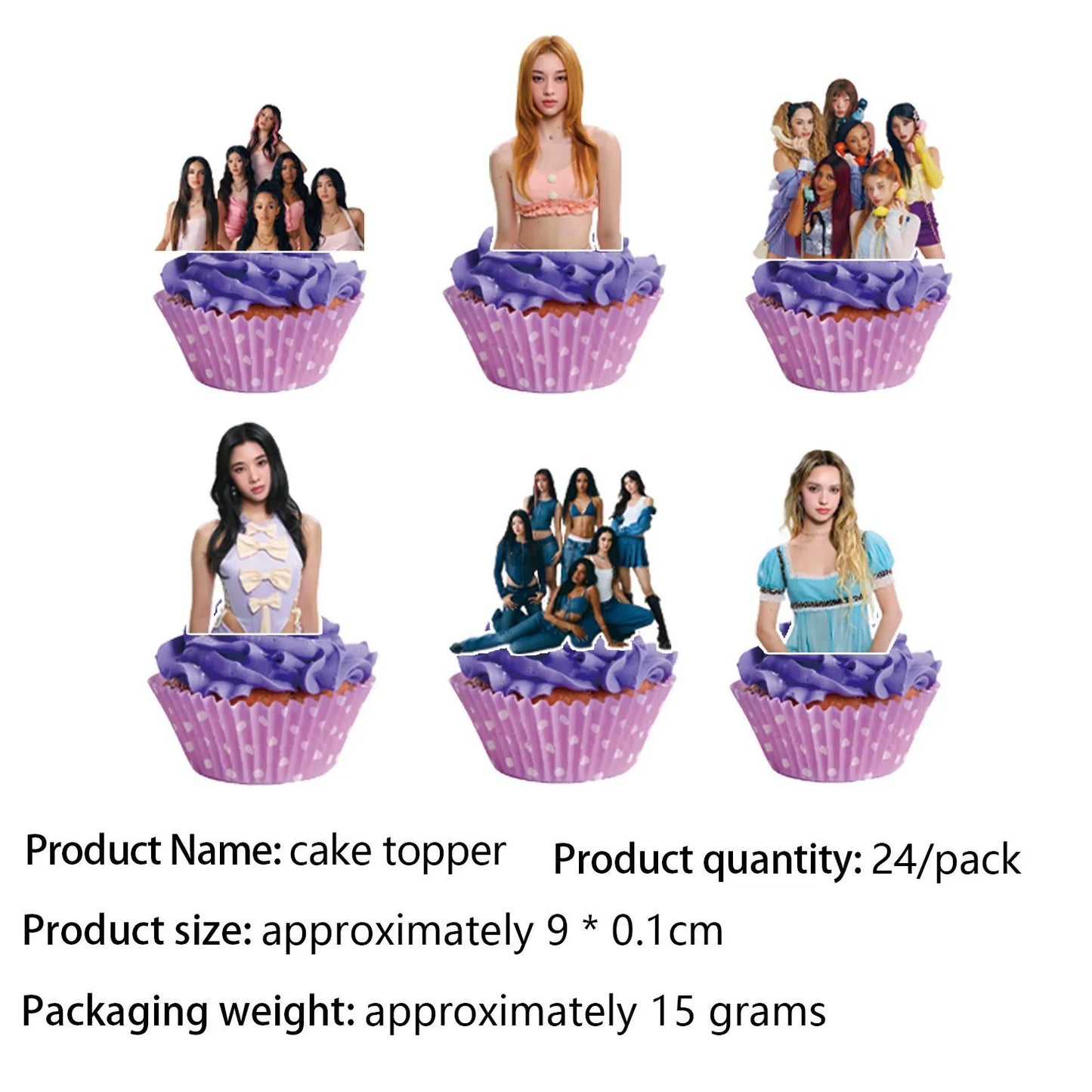K-Katseye Birthday Decoration Kpop Girl Group Napkin Balloon Cup Plate Tablecloth Banner For Girls Festival Party Fans Gift -
