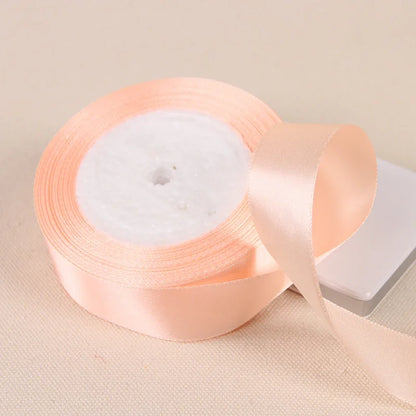 6/10/15/20/25/40/50mm Satin Ribbons DIY Artificial Crafts Wedding Party Supplies Handicraft Sewing Accessories Material 22met