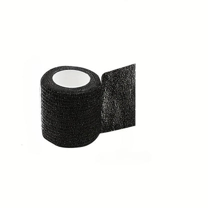 5/10/15/20/48 Black Wraps Adhesive Tapes Tattoo Cover Waterproof Self Nonwoven Grip Bandage Finger Protection Tattoo Accessor