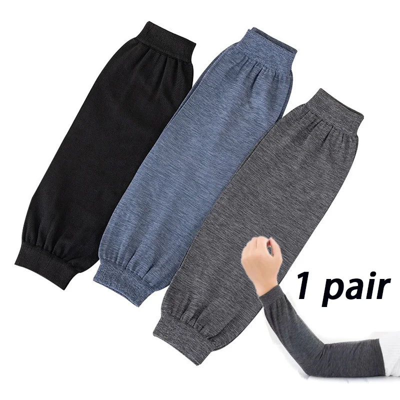 Summer Cooling Arm Sleeves Sun UV Protection Hand Cover Arm Warmers Running Fishing Cycling Basketball Sunscreen Sports Sleev