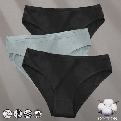 Cotton Panties Jacquard Design Pattern Women Panties Underwear Sexy Female Lingerie Briefs Solid Color Intimate Pantys for Wo