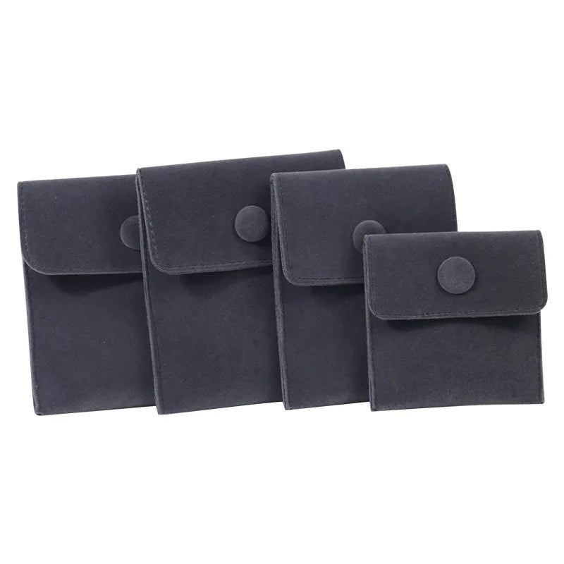 1pcs Jewellery Pouch Packaging Bag Soft Velvet Gift Bracelet Necklace Earrings Rings Storeage Custom Logo