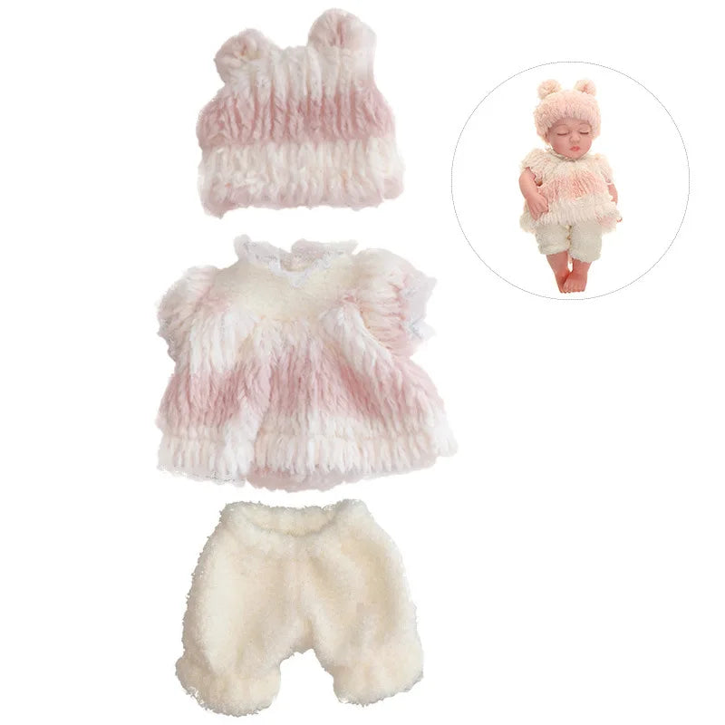 Baby clothes for doll fit 30 cm New Born Doll Accessories Fashion Sweater Dresses Coat Doll Clothes for Girls DIY Toys Gift -