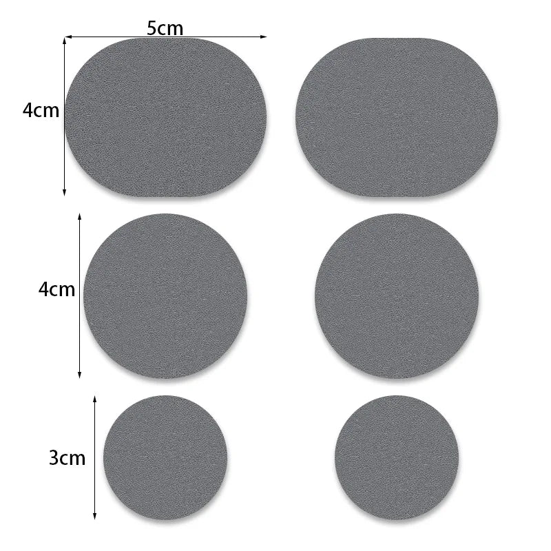 6PCS Sports Shoe Repair Patches, Anti-wear Shoe Patches, Insole Repair Patches, Self-adhesive Patches Inside High Heels - Dar