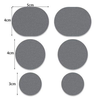6PCS Sports Shoe Repair Patches, Anti-wear Shoe Patches, Insole Repair Patches, Self-adhesive Patches Inside High Heels - Dar