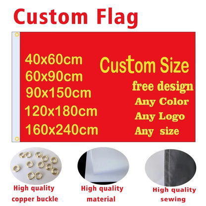 Digital Printing Custom Club Flags Bar Event Banner Car Flag Custom LOGO 3x5ft Supporter Banner Custom Car Motorcycle Team Fl