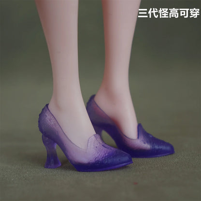 Colorful Monster Doll Boots Novelty Sandals 1/6 Scale Doll Shoes Accessories for Doll Decorations - NO.17