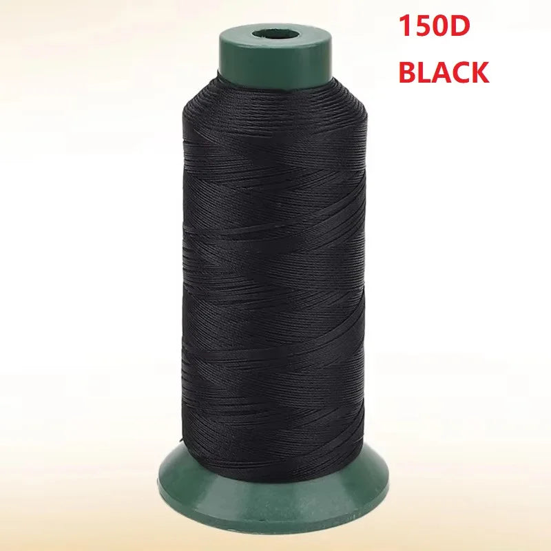 Heavy Duty Thread 1500 Yards 210D/3 All Purpose High Strength Polyester Sewing Thread for Weave Upholstery Jeans Beading Purs