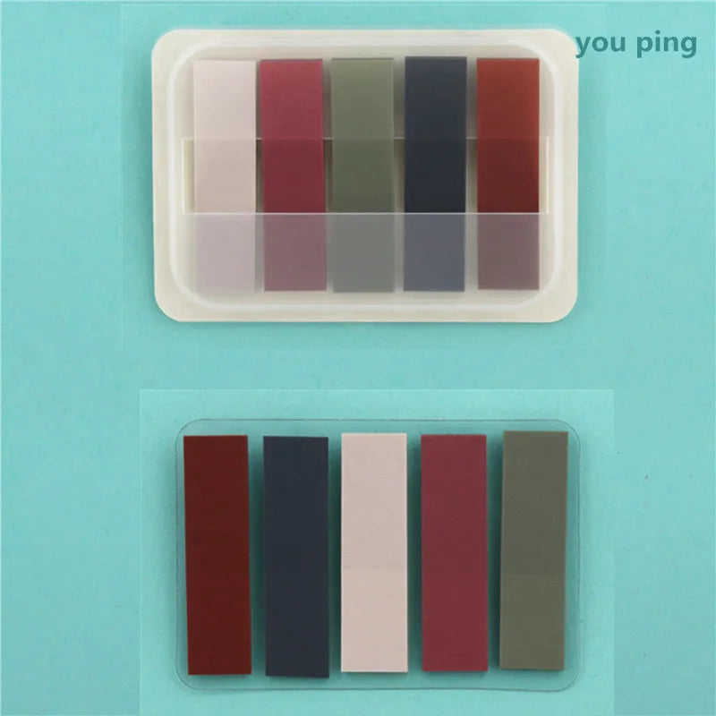 15 Types Color Self Adhesive Memo Pad Sticky Notes Bookmark Point It Marker Memo Sticker Paper Office School Supplies - Y