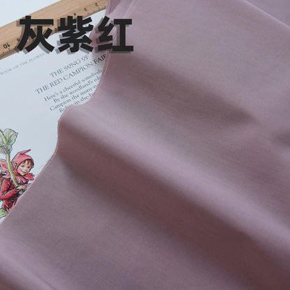140x50cm 60s Pure Cotton Fabric Solid Color Plain Weave Cloth for Clothing DIY Craft Sewing Cloth
