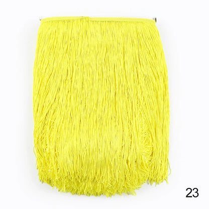 Lace Trim Fringe Tassels 2/5/10M, 30cm Long, For Curtain, Sewing, DIY Accessories - 23 / 30cm-5Yards