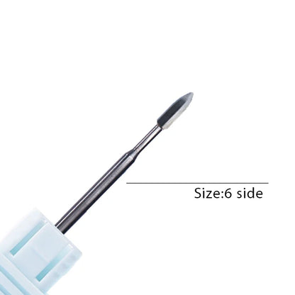 1pc Carbide Tungsten Nail Drill Bit Rotate Burr Milling Nail Cutter Bits Electric Drill Machine For Manicure Pedicure Tools -