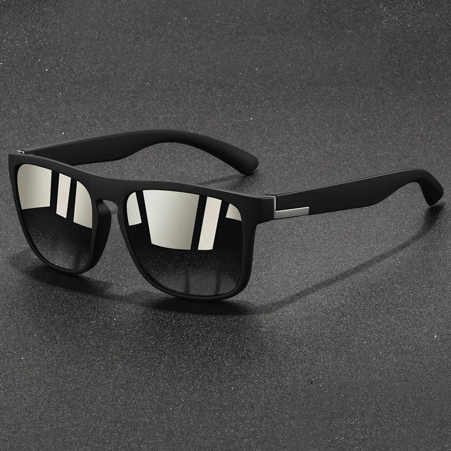 Fashion Vintage Square Sunglasses Men Women Fishing Driving Man Designer Sun Glasses Anti-Glare Retro Eyewear