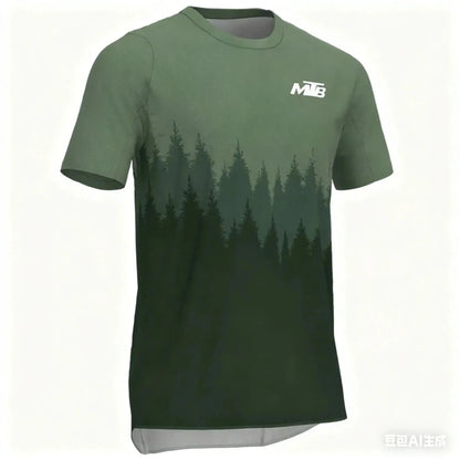 MOUNTAIN BIKE JERSEYS MOUNTAIN BIKE SHIRT OFF-ROAD SHORT SLEEVE OUTDOOR SPORTS SHORT SLEEVE PARENT-CHILD DRESS